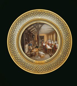 Kırtasiye, c.1820-35 (porselen) by Jean Charles Develly