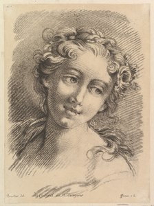 Kadın Başı, 1748-69 by Jean Charles François