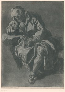 oturan adam by Jean Charles François