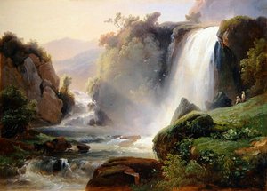Tivoli Şelaleleri, 1822-25 dolayları (tuval üzerine yağlı boya)