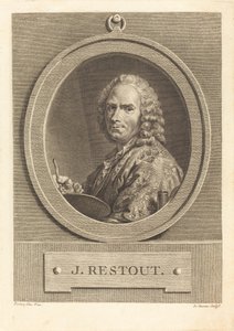 John Restout by Jean Charles Levasseur after Jean Bernard Restout