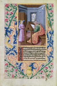 Bayan Lat. Q.v.I.126 f.97v St. Matthew, Louis dOrleans
