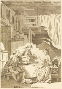 Şahin by Jean Dambrun and Jean Baptiste Tilliard after Jean Honoré Fragonard