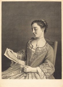 Bayan Lavergne by Jean Daullé and Simon Francois Ravenet I after Jean Étienne Liotard
