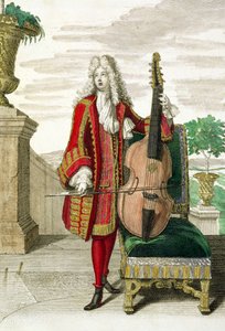 Çello çalan beyefendi, c.1688-90 yayınlandı