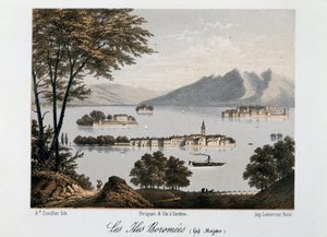 Borromean Adaları (Maggiore Gölü) by Jean Dubois