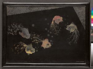 Bir panel by Jean Dunand