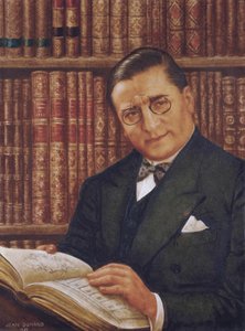 Armand Albert Rateau kütüphanesinde, yazan Jean Dunand (1877-1942) by Jean Dunand