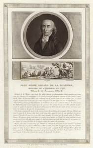 Jean-Marie Roland'ın portresi, vikont de la Platiere