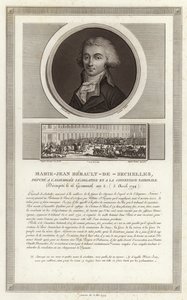 Marie-Jean Herault de Sechelles'in Portresi