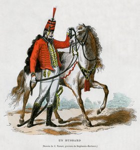 Bir hafif süvari eri, 19. yüzyılın başlarında 1882-1884