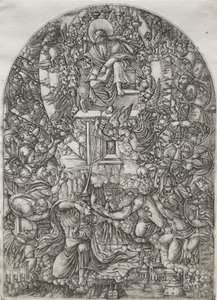 Kıyamet: Aziz John Cennete Çağrıldı, 1555. by Jean Duvet