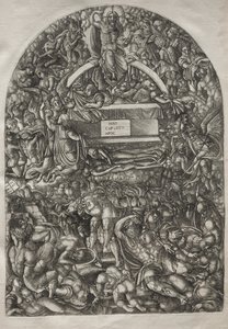 Apocalypse: A Star Falls and Makes Hell to Open, 1546-1556. by Jean Duvet