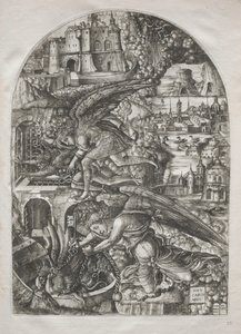 Apocalypse: Bin Yıl Boyunca Şeytan Bağlandı, 1546-1555. by Jean Duvet