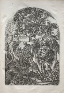Kıyamet: Aziz Michael ve Ejderha by Jean Duvet