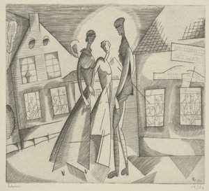 Köyde Akşam by Jean Emile Laboureur