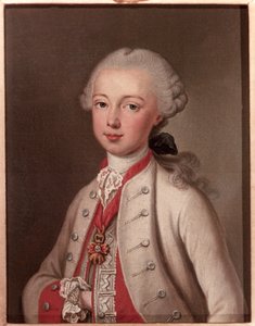 Leopold II (1747-92) Kutsal Roma İmparatoru ve Toskana Büyük Dükü, 1762 by Jean Étienne Liotard