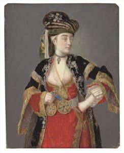 Türk elbiseli Laura Tarsi