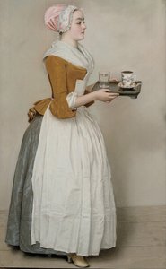 Çikolata Kız La Belle Chocolatière de Vienne, c. 1745