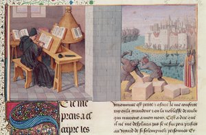 Ms.fr.273 fol.7 Livy (M.Ö. by Jean Fouquet