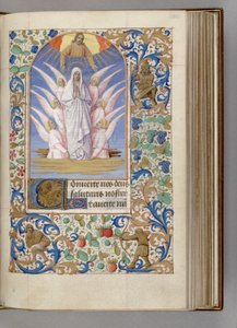 Bakire Saatler Kitabının Varsayımı, 1450-1499 by Jean Fouquet