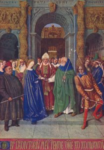 Bakirenin Evliliği, c1455, 1939 by Jean Fouquet