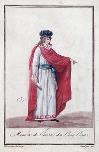 Directoire döneminde Beş Yüzler Konseyi Üyesi, 1795-99 by Jean Francois Garneray