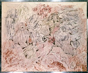 Max Ernst'in (1891 - 1976) 100.000 Güvercin Tablosuna