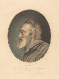 Henry IV, 1777. by Jean Francois Janinet
