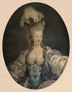 Marie Antoinette, Fransa Kraliçesi, 1777, 1913 by Jean Francois Janinet