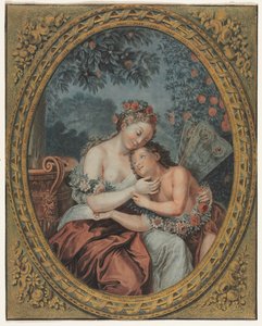 Zephyr ve Flora, c. 1776.
