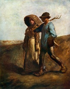 İşe Gitmek, c1850-1851, 1912. by Jean Francois Millet