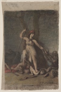 Özgürlük, muhtemelen 1848. by Jean Francois Millet