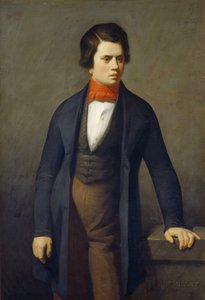 Leconte de Lisle'nin Portresi 1818-1894 by Jean Francois Millet