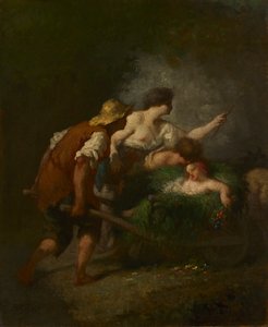 Tarlalardan Dönüş by Jean Francois Millet