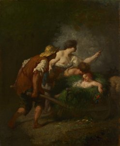 Tarlalardan Dönüş, c.1846-1847 by Jean Francois Millet