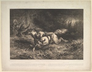 Simon Butler Hint Yolları, cilt. II, 1852. by Jean Francois Millet