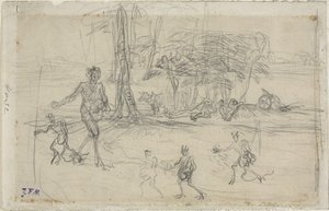 şeytan ekim by Jean Francois Millet