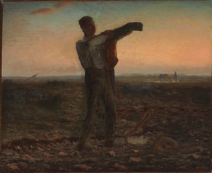 Günün Sonu, Akşamın Etkisi by Jean Francois Millet