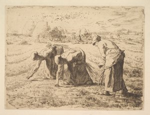 Gleaners, 1834-75. by Jean Francois Millet