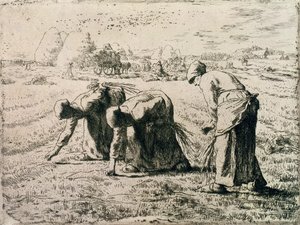 Toplayıcılar, 1855 by Jean Francois Millet
