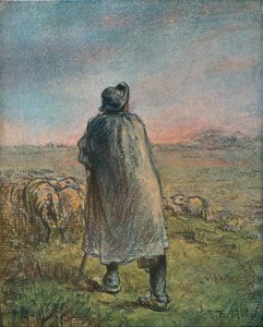 Çoban, 19. yüzyıl by Jean Francois Millet