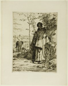 Çoban Örgüsü by Jean Francois Millet