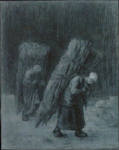 Dal Taşıyan Kadınlar, yakl. 1858. by Jean Francois Millet