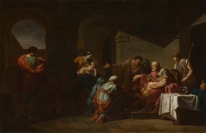 Bir Köylüden Misafirperverlik alan Belisarius, 1779