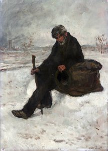 Bir Filozof, Karda Cheminot by Jean Francois Raffaelli