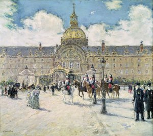Hotel des Invalides by Jean Francois Raffaelli