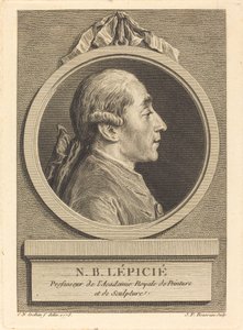 not Lepicie by Jean Francois Rousseau after Charles Nicolas Cochin II