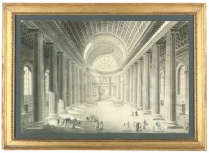 Aziz Philippe du Roule Kilisesi, Paris by Jean Francois Therese Chalgrin