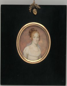 Bayan Nathaniel Bowen Margaret Blake, yak. 1805. by Jean Francois Vallee